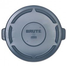 Vented Round Brute Lid, RCP 264560GY