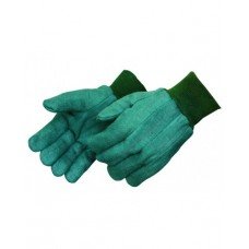 Green Chore Gloves with Matching Knit Wrist, 4206