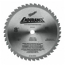 Circular Saw Blade 8 Inch 42 Tooth Dry Cut Cermet Tipped, 48-40-4515