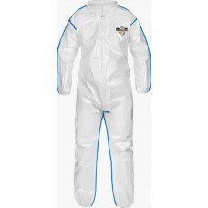 ChemMax 2 Bound Seam Coverall with Elastic Wrists and Ankles, C2B417