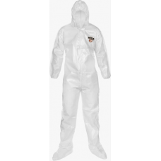 ChemMax 2 Bound Seam Coverall with Hood and Boots, C2B414