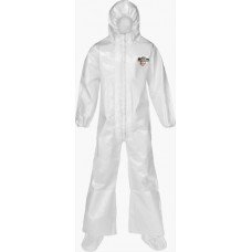 ChemMax 2 Sealed Seam Coverall - Respirator Fit Hood/Boots/Boot Flaps, C2T165