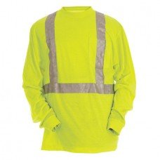 High Visibility Type R Class 2 Long Sleeve Pocket Tee, HVK003YW