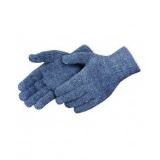 Gray Cotton/Polyester Knit Gloves, P4527G-L